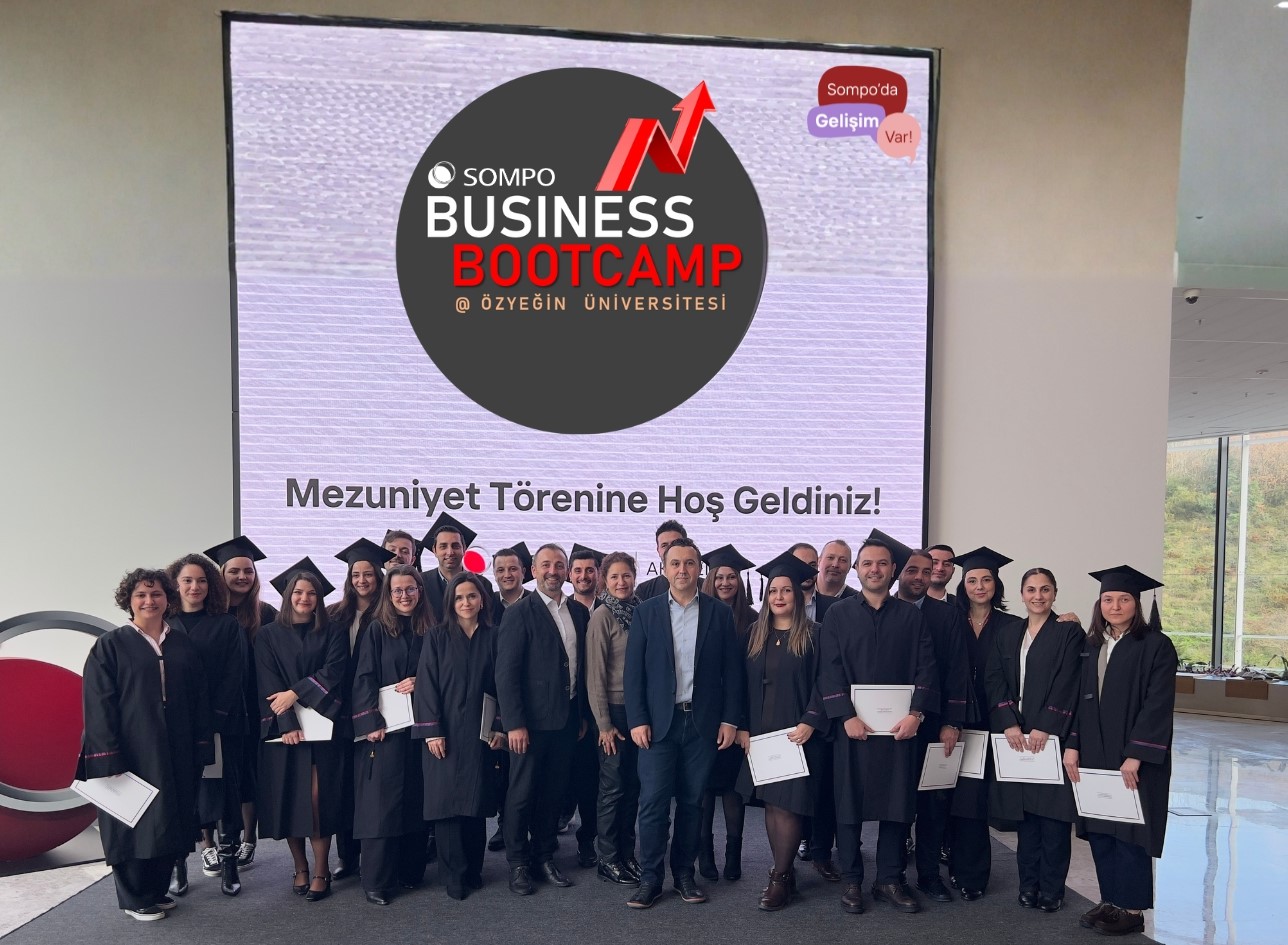 Sompo Sigorta Business Bootcamp Sertifika Programı Mezuniyet